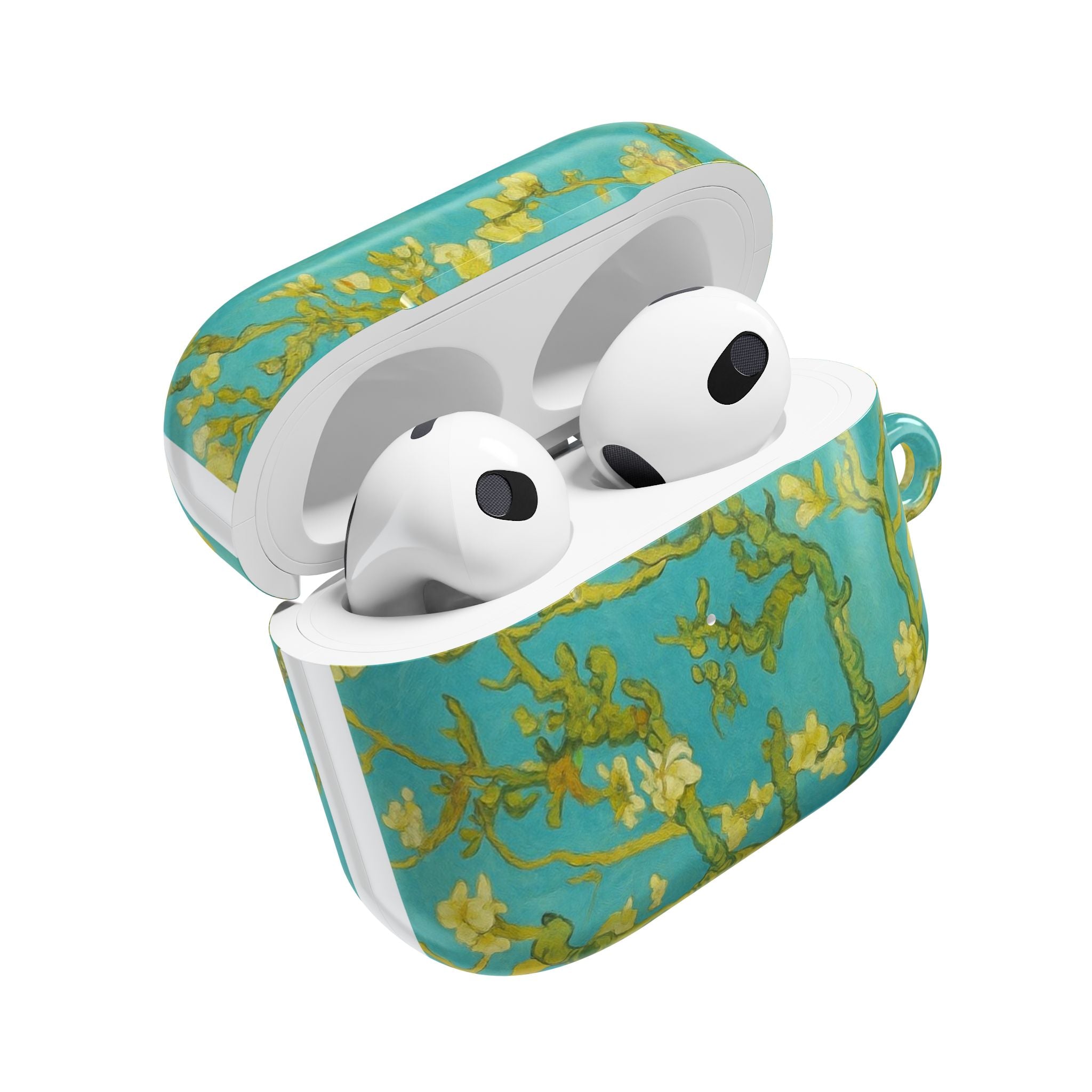 Blue Blossom AirPod Case