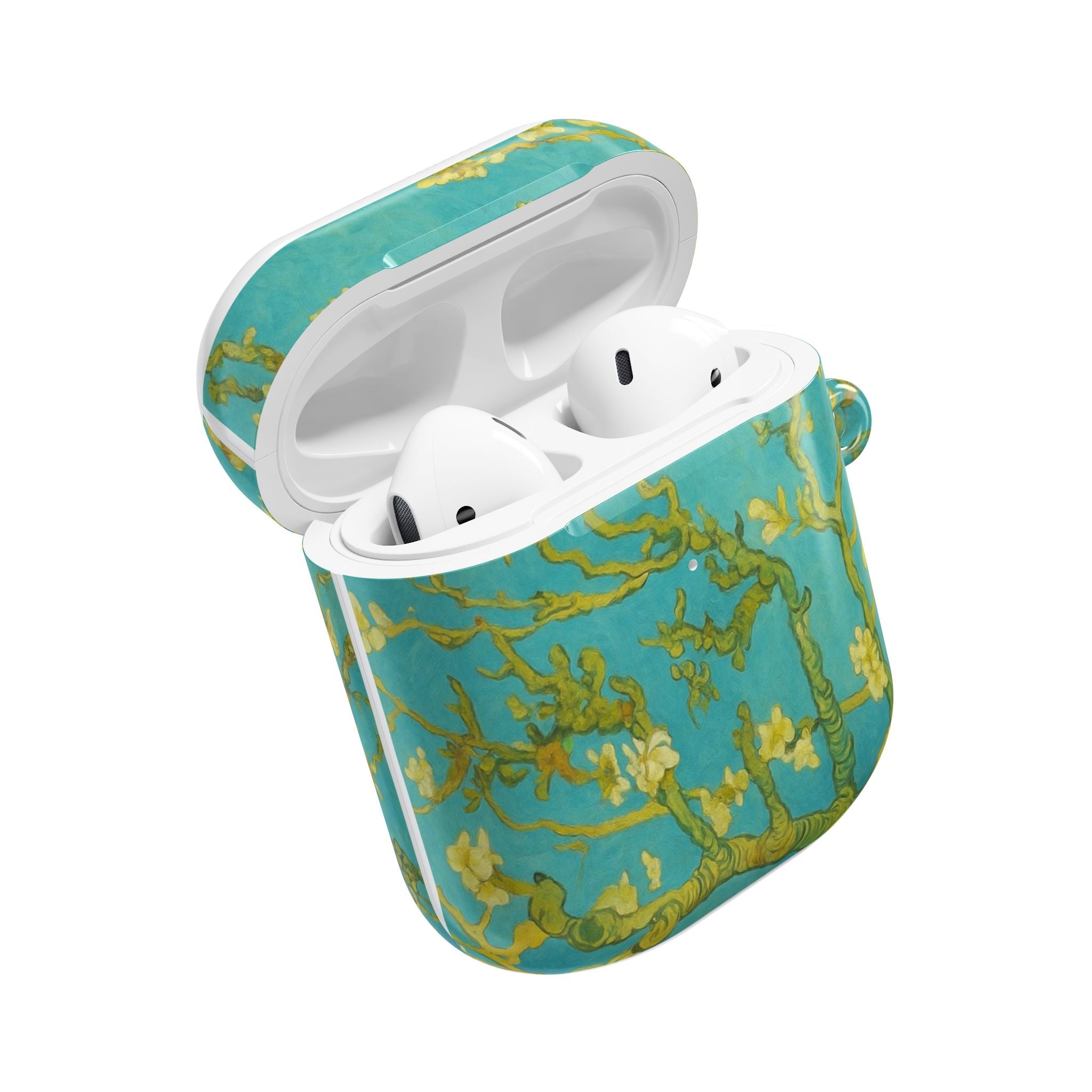 Blue Blossom AirPod Case