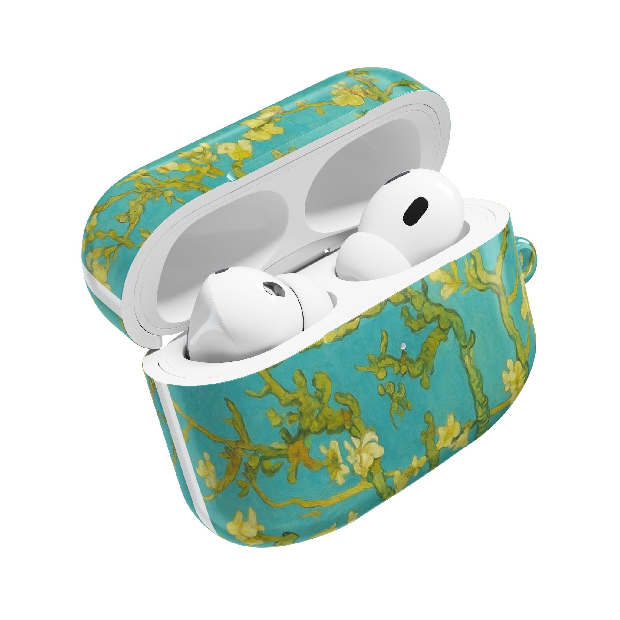 Blue Blossom AirPod Case